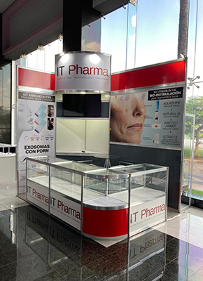 Stand híbrido – Backwall